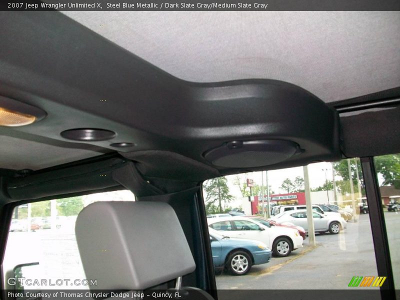 Steel Blue Metallic / Dark Slate Gray/Medium Slate Gray 2007 Jeep Wrangler Unlimited X