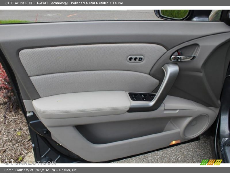 Polished Metal Metallic / Taupe 2010 Acura RDX SH-AWD Technology