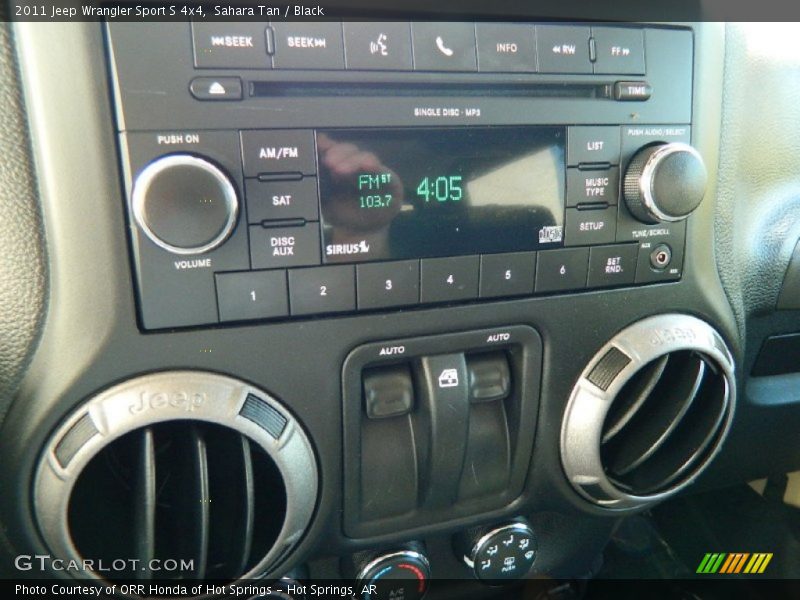 Sahara Tan / Black 2011 Jeep Wrangler Sport S 4x4