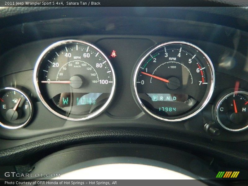 Sahara Tan / Black 2011 Jeep Wrangler Sport S 4x4