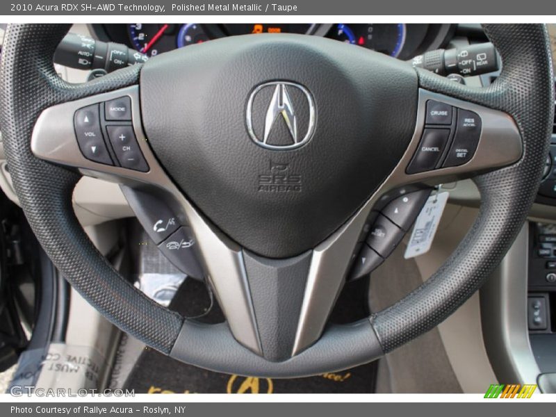 Polished Metal Metallic / Taupe 2010 Acura RDX SH-AWD Technology