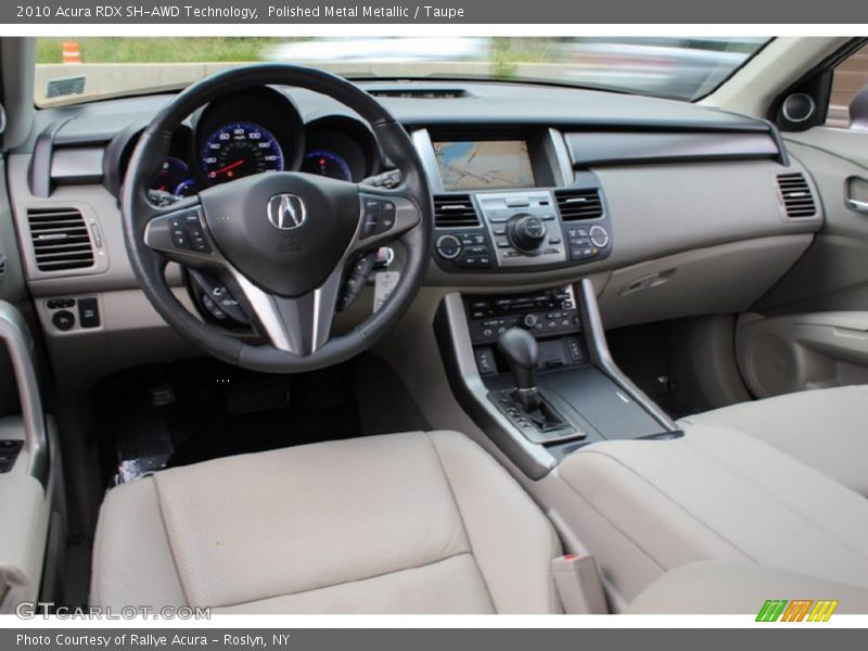 Polished Metal Metallic / Taupe 2010 Acura RDX SH-AWD Technology
