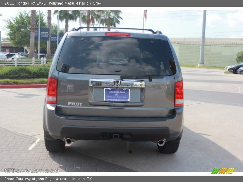 Polished Metal Metallic / Gray 2011 Honda Pilot EX-L