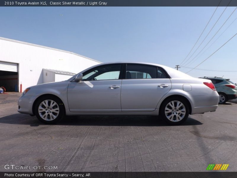 Classic Silver Metallic / Light Gray 2010 Toyota Avalon XLS