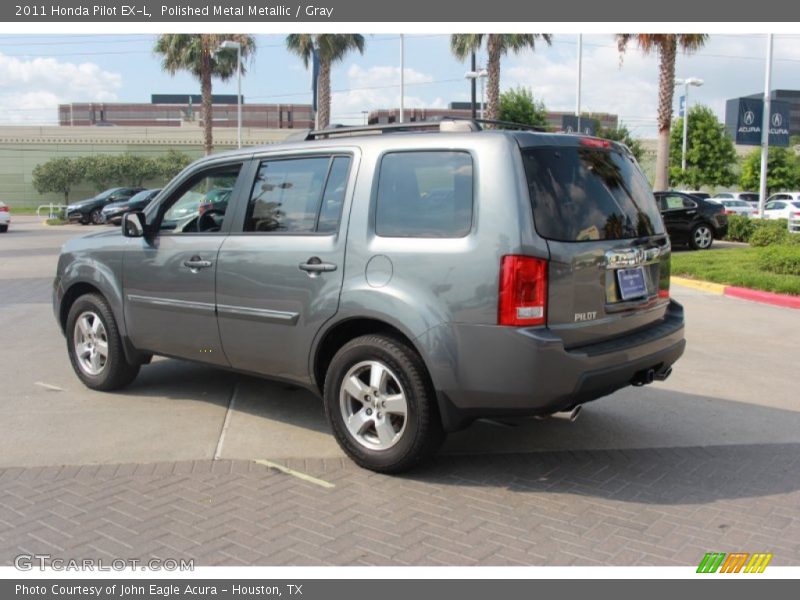 Polished Metal Metallic / Gray 2011 Honda Pilot EX-L