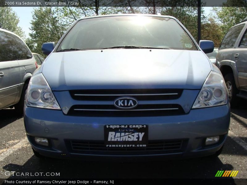 Glacier Blue / Gray 2006 Kia Sedona EX