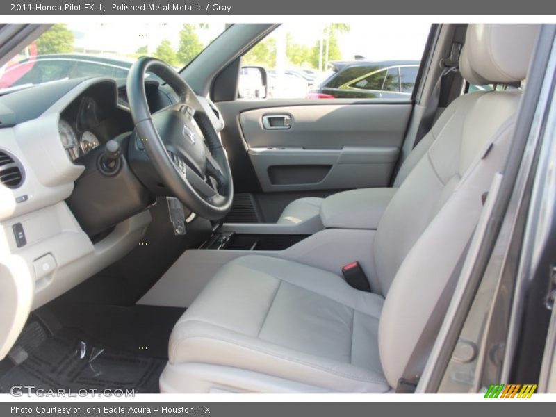 Polished Metal Metallic / Gray 2011 Honda Pilot EX-L