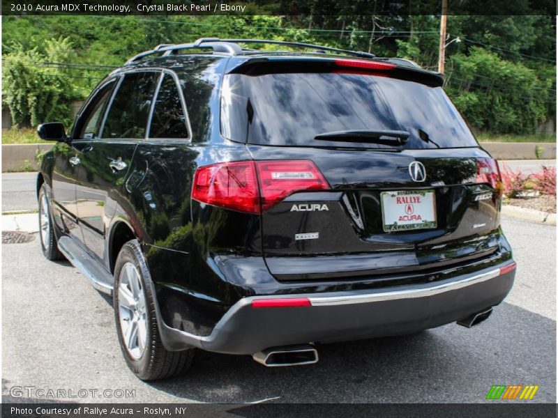 Crystal Black Pearl / Ebony 2010 Acura MDX Technology