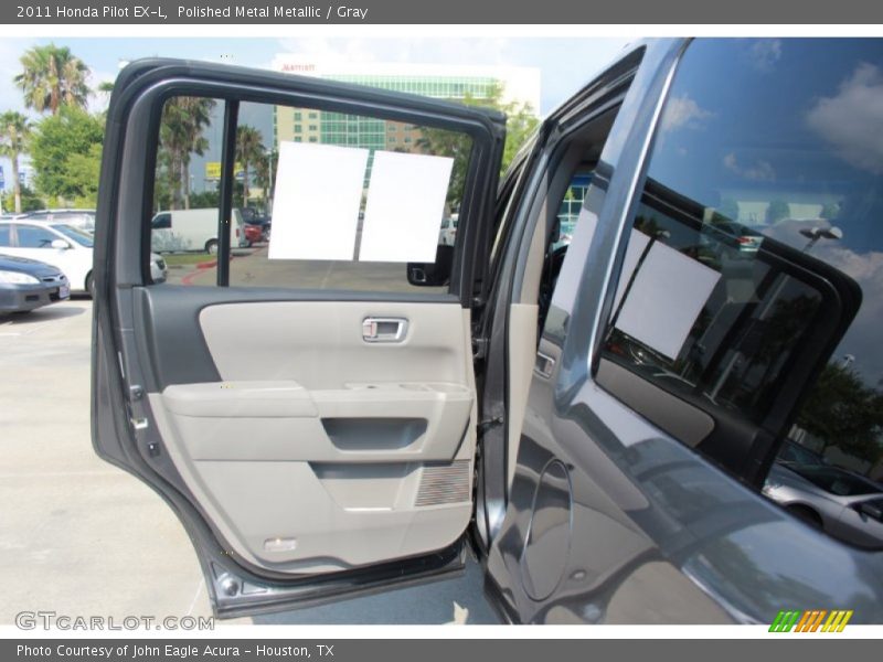 Polished Metal Metallic / Gray 2011 Honda Pilot EX-L