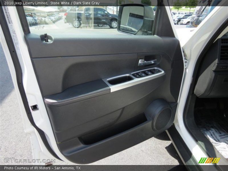 Stone White / Dark Slate Gray 2010 Jeep Liberty Limited