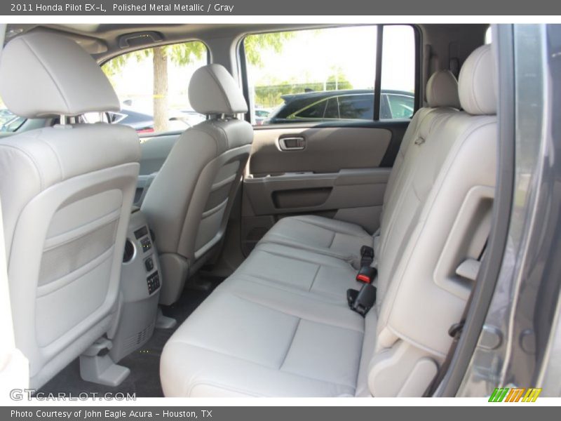 Polished Metal Metallic / Gray 2011 Honda Pilot EX-L