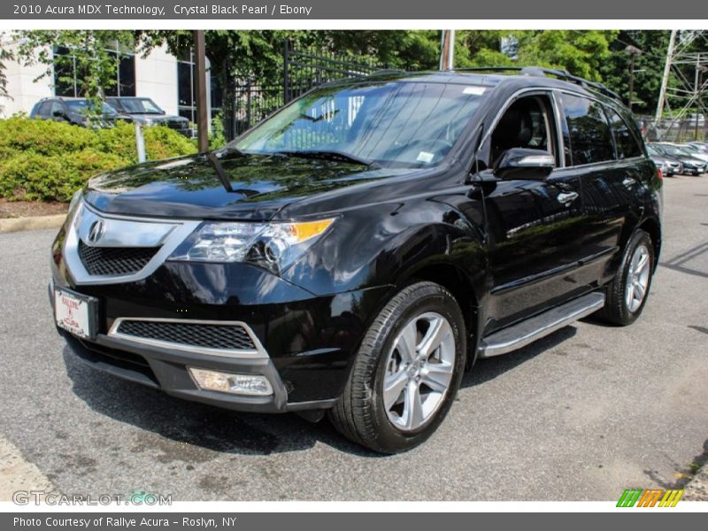 Crystal Black Pearl / Ebony 2010 Acura MDX Technology