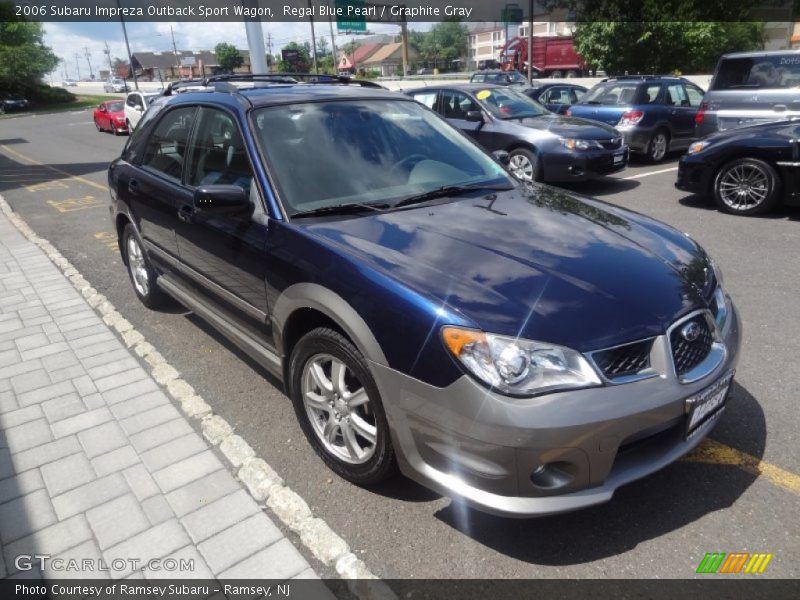 Regal Blue Pearl / Graphite Gray 2006 Subaru Impreza Outback Sport Wagon