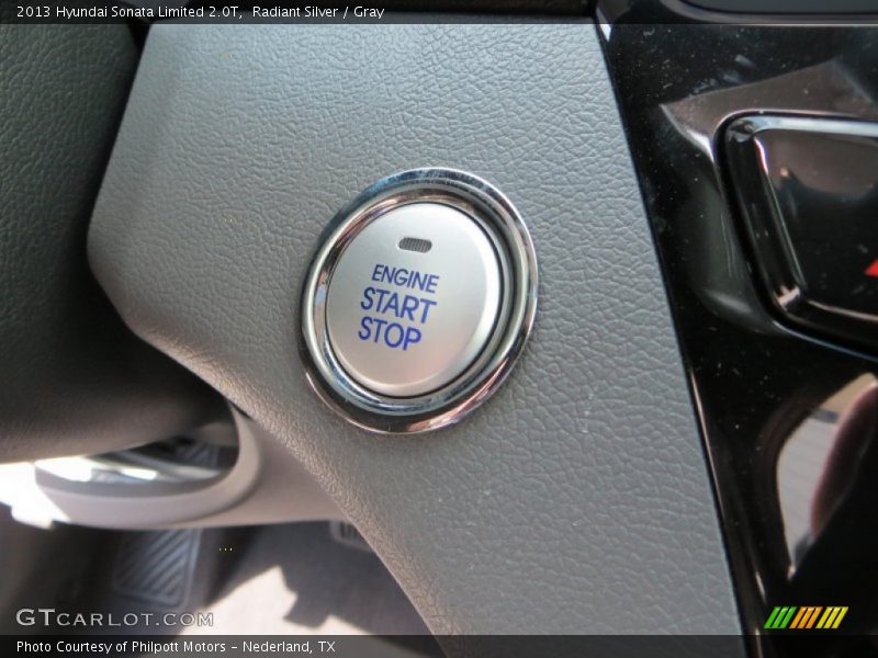 Radiant Silver / Gray 2013 Hyundai Sonata Limited 2.0T