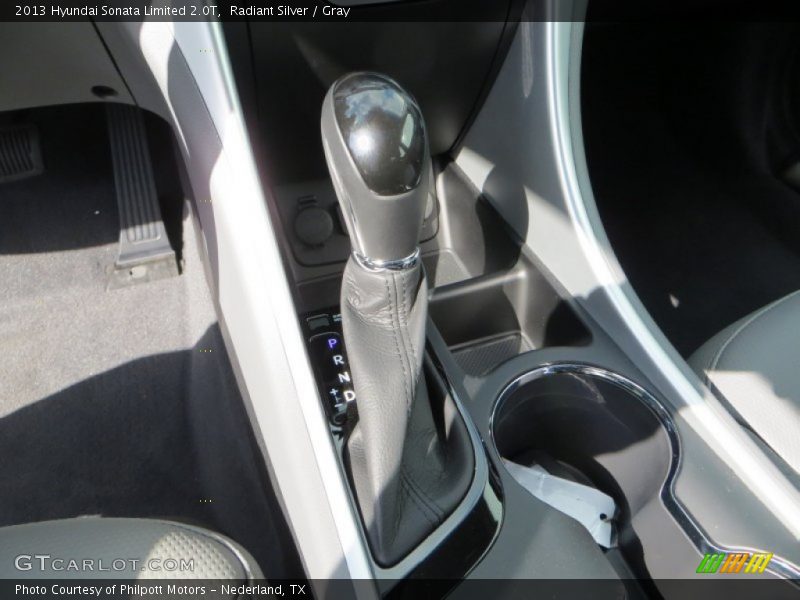 Radiant Silver / Gray 2013 Hyundai Sonata Limited 2.0T