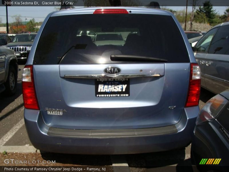 Glacier Blue / Gray 2006 Kia Sedona EX