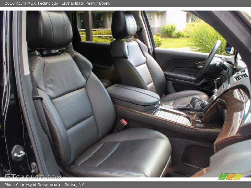 Crystal Black Pearl / Ebony 2010 Acura MDX Technology