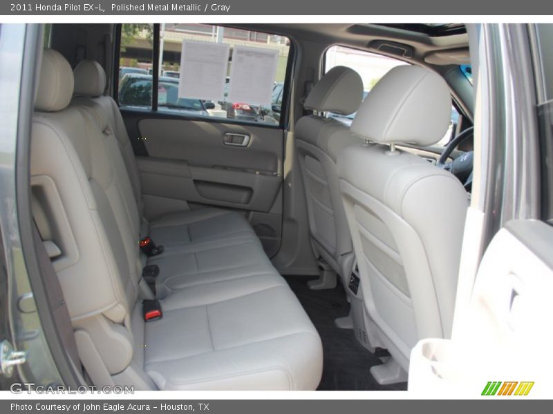 Polished Metal Metallic / Gray 2011 Honda Pilot EX-L
