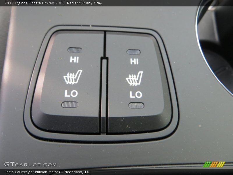 Radiant Silver / Gray 2013 Hyundai Sonata Limited 2.0T