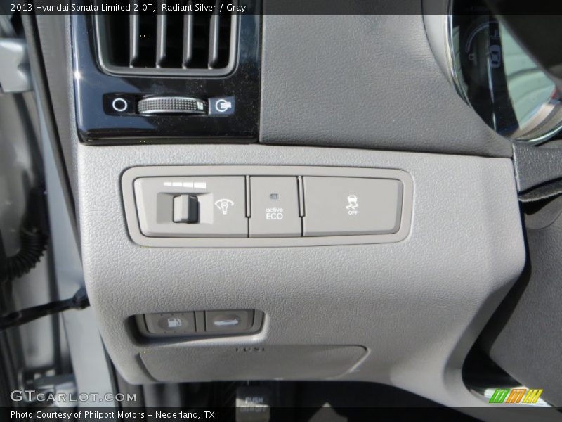 Radiant Silver / Gray 2013 Hyundai Sonata Limited 2.0T
