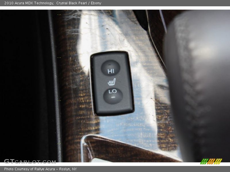 Crystal Black Pearl / Ebony 2010 Acura MDX Technology