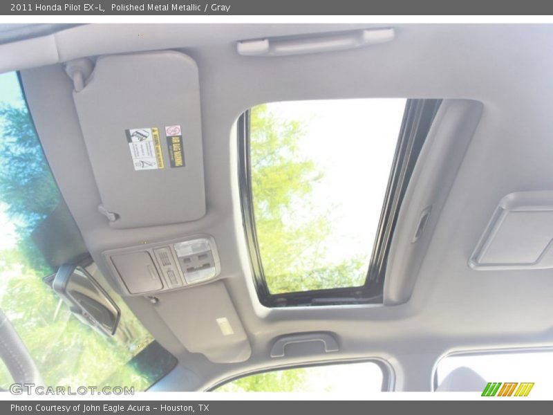 Polished Metal Metallic / Gray 2011 Honda Pilot EX-L