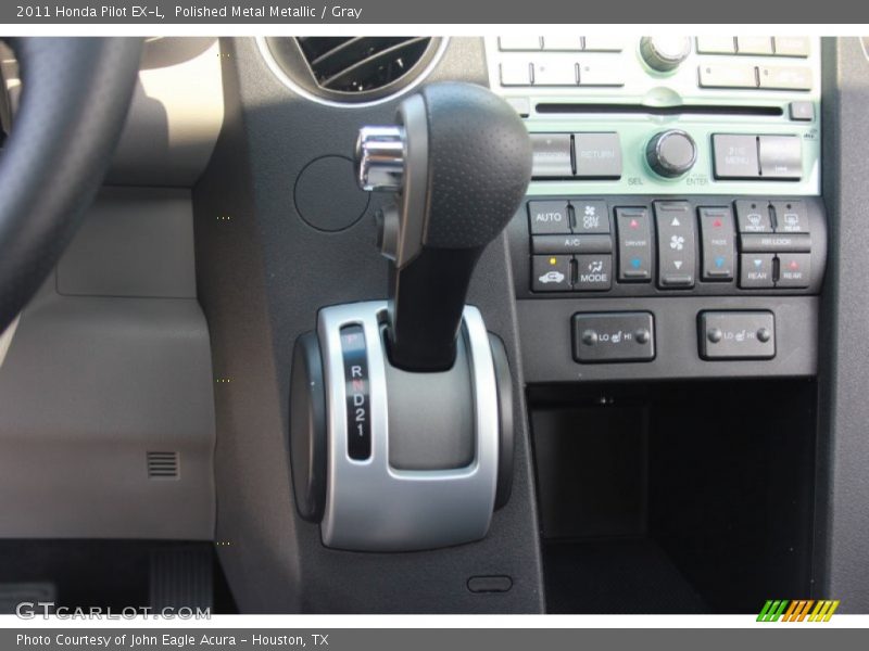 Polished Metal Metallic / Gray 2011 Honda Pilot EX-L
