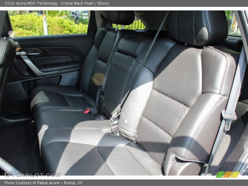 Crystal Black Pearl / Ebony 2010 Acura MDX Technology