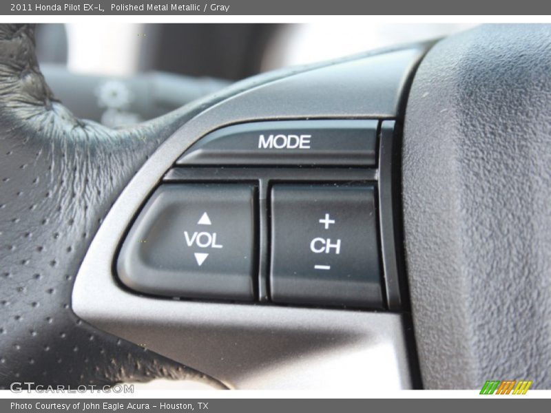 Polished Metal Metallic / Gray 2011 Honda Pilot EX-L