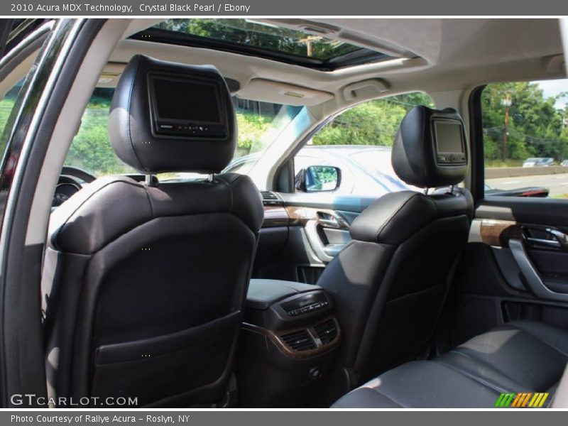 Crystal Black Pearl / Ebony 2010 Acura MDX Technology