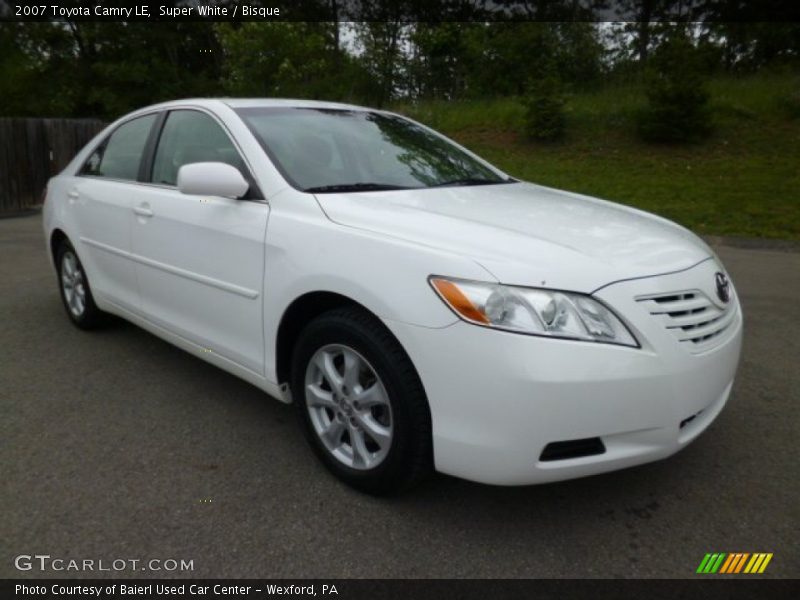 Super White / Bisque 2007 Toyota Camry LE