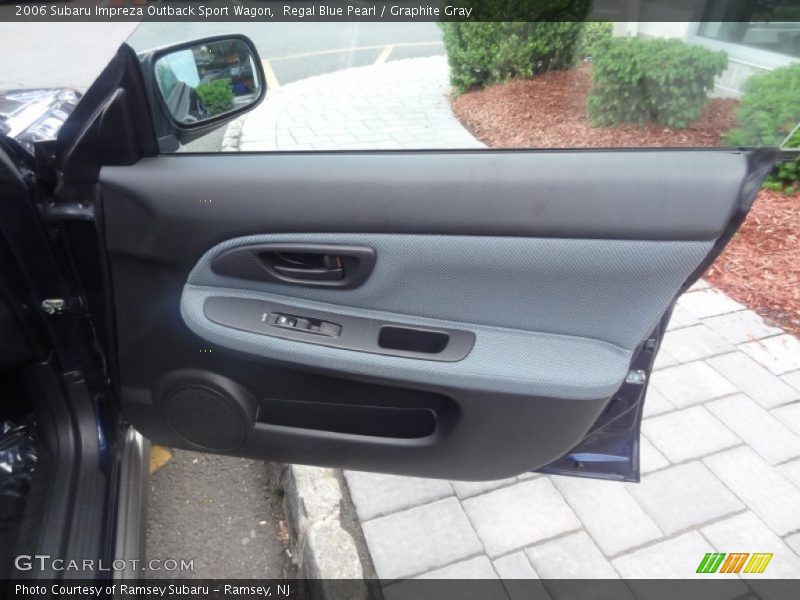 Regal Blue Pearl / Graphite Gray 2006 Subaru Impreza Outback Sport Wagon