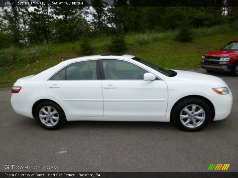 Super White / Bisque 2007 Toyota Camry LE