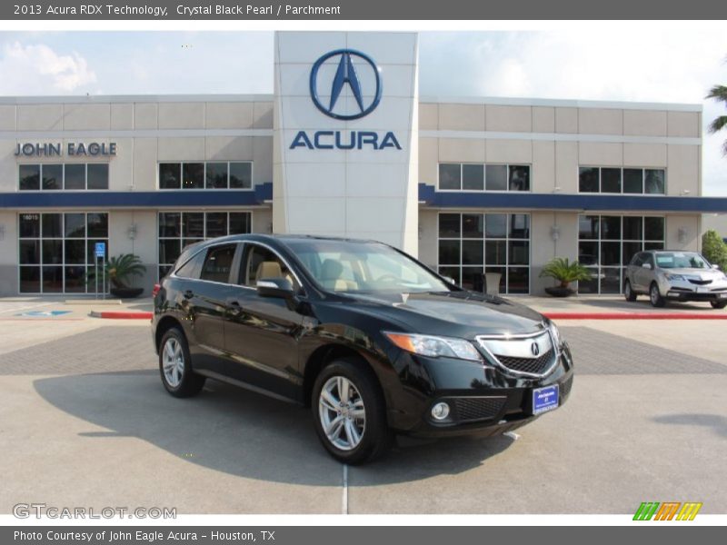 Crystal Black Pearl / Parchment 2013 Acura RDX Technology