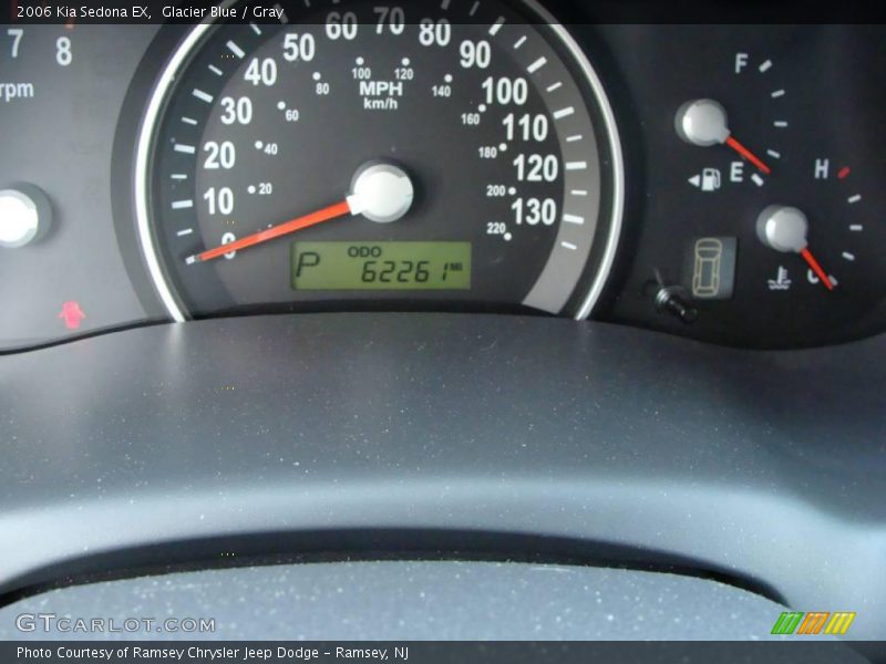 Glacier Blue / Gray 2006 Kia Sedona EX