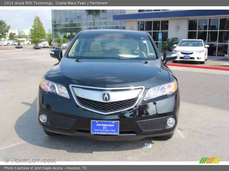 Crystal Black Pearl / Parchment 2013 Acura RDX Technology