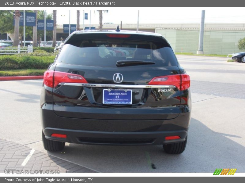 Crystal Black Pearl / Parchment 2013 Acura RDX Technology