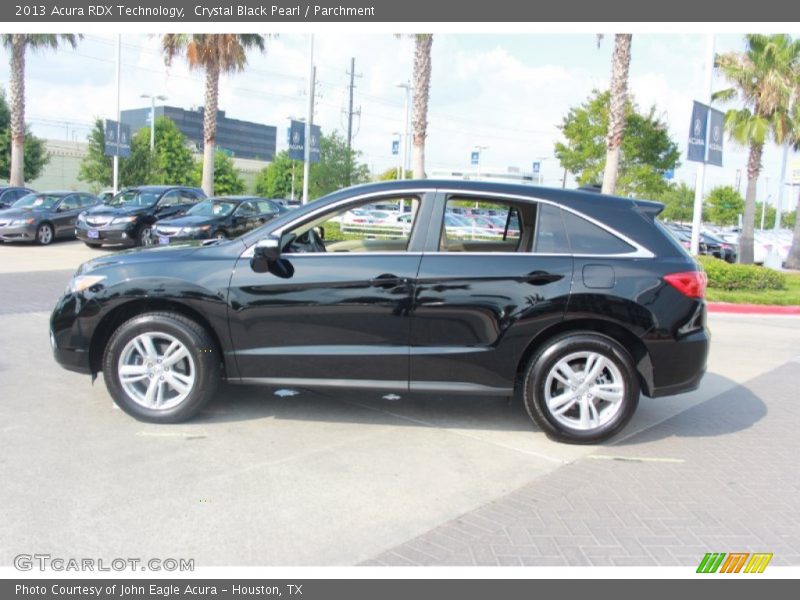 Crystal Black Pearl / Parchment 2013 Acura RDX Technology