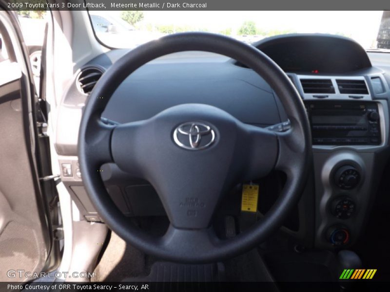 Meteorite Metallic / Dark Charcoal 2009 Toyota Yaris 3 Door Liftback