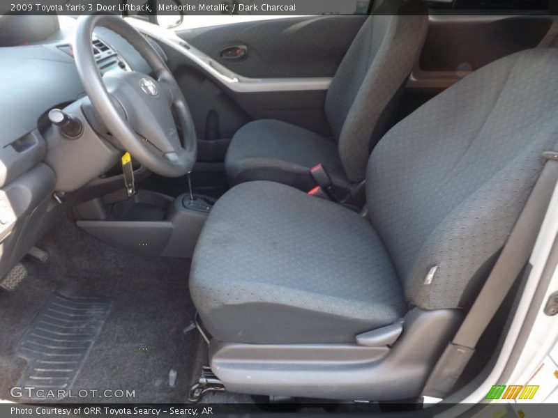 Meteorite Metallic / Dark Charcoal 2009 Toyota Yaris 3 Door Liftback