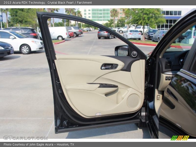 Crystal Black Pearl / Parchment 2013 Acura RDX Technology