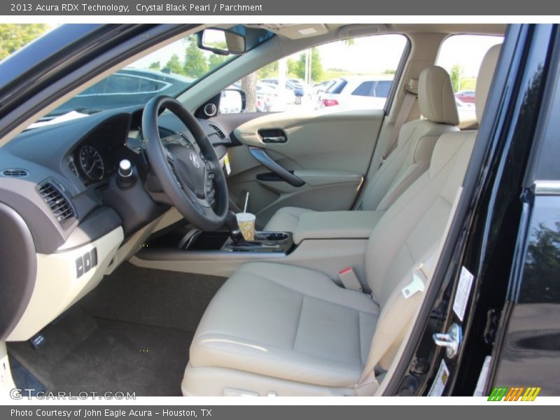 Crystal Black Pearl / Parchment 2013 Acura RDX Technology