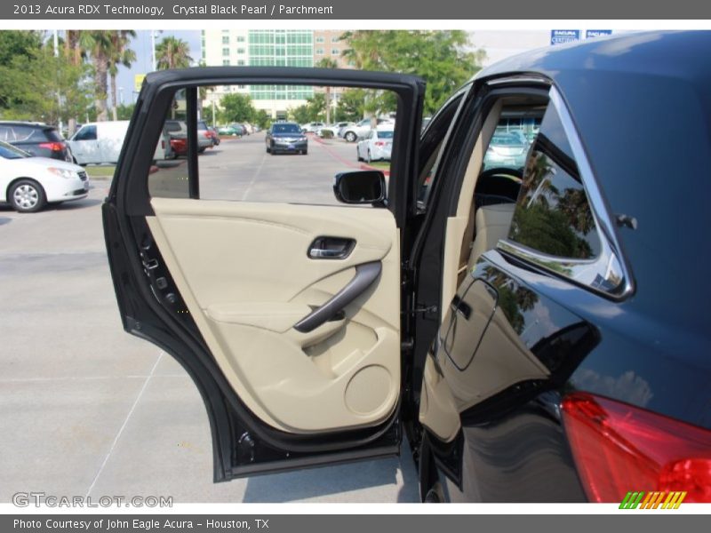 Crystal Black Pearl / Parchment 2013 Acura RDX Technology