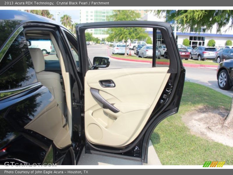 Crystal Black Pearl / Parchment 2013 Acura RDX Technology