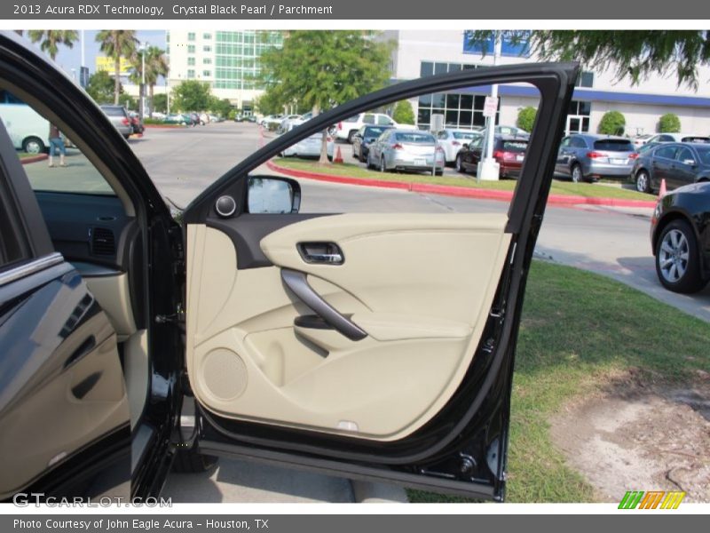 Crystal Black Pearl / Parchment 2013 Acura RDX Technology