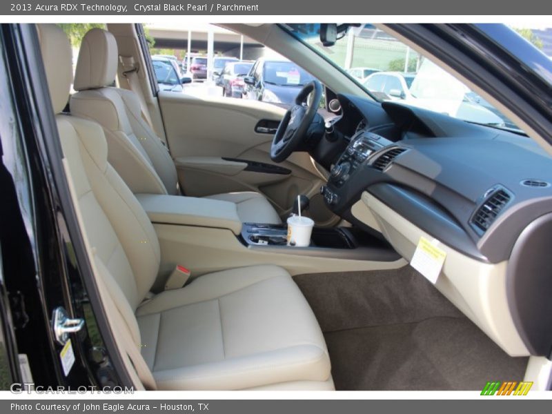 Crystal Black Pearl / Parchment 2013 Acura RDX Technology
