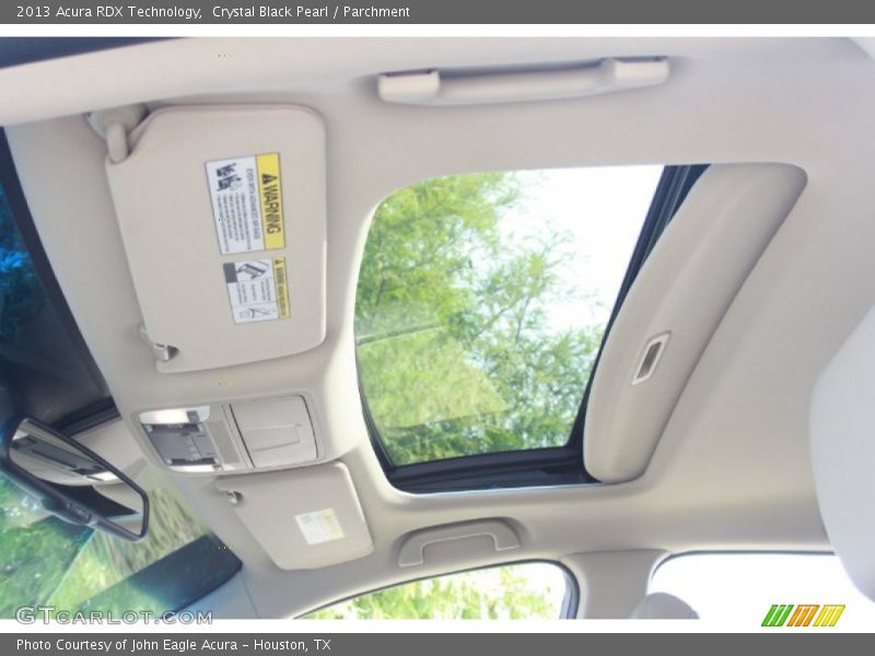 Crystal Black Pearl / Parchment 2013 Acura RDX Technology
