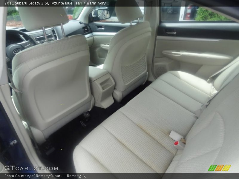 Azurite Blue Pearl / Warm Ivory 2011 Subaru Legacy 2.5i
