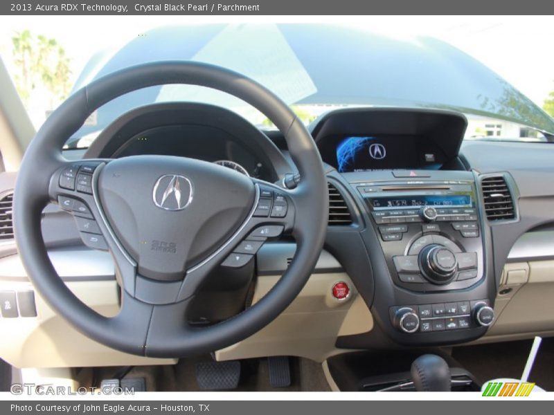 Crystal Black Pearl / Parchment 2013 Acura RDX Technology