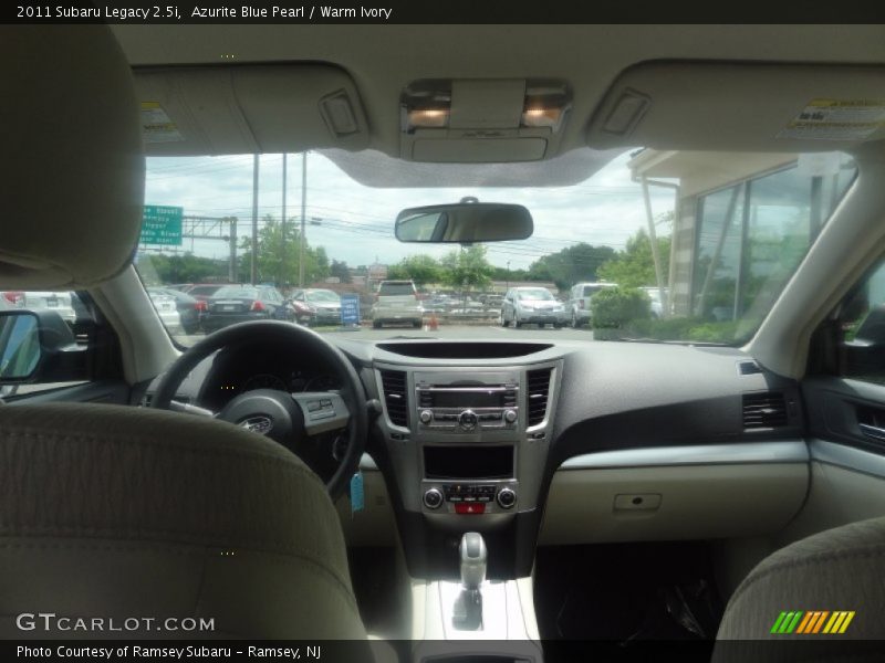 Azurite Blue Pearl / Warm Ivory 2011 Subaru Legacy 2.5i